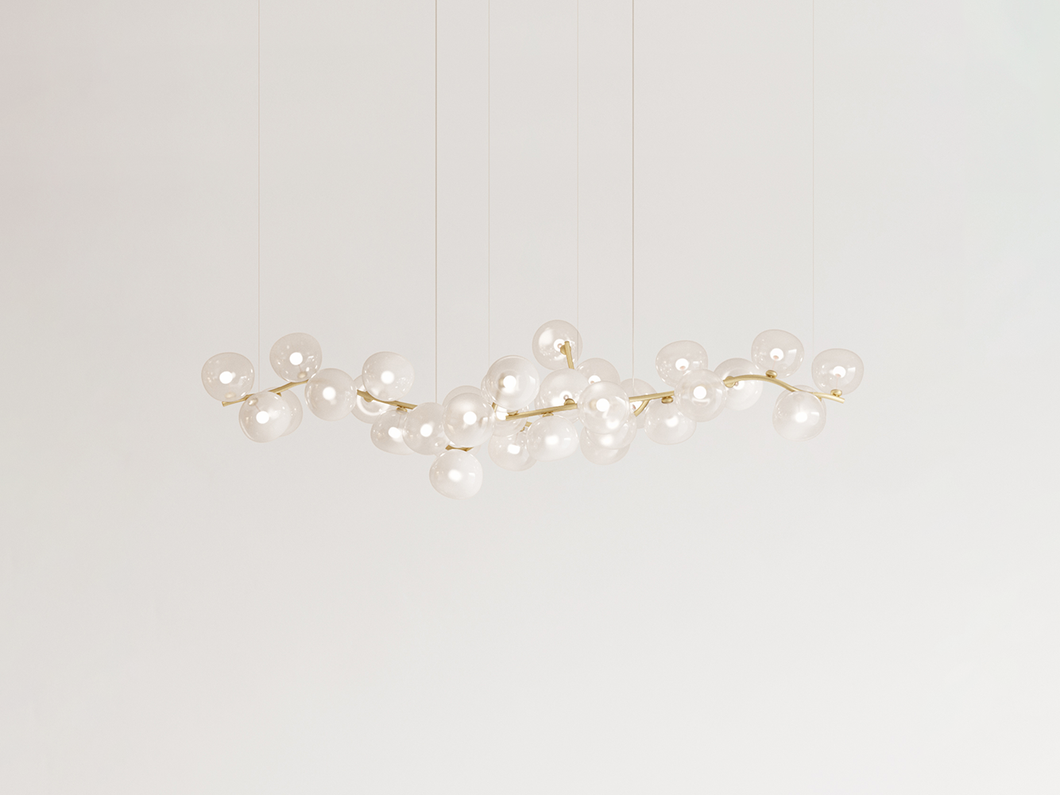 GIOPATO & COOMBES MAEHWA CHANDELIER FLOW 34 L68.2
