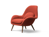 Load image into Gallery viewer, FREDERICIA SPACE COPENHAGEN SWOON CHAIR W35.43&quot; x D34.84&quot; x H32.87&quot; x SH16.34&quot;
