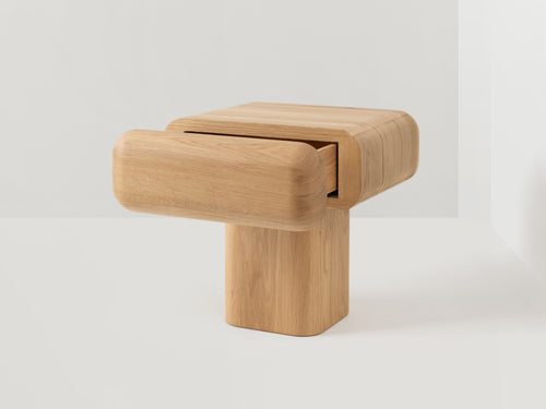 FAYE TOOGOOD STUDIO ROLL NIGHTSTAND H18.9" x W19.7" x D17.7"