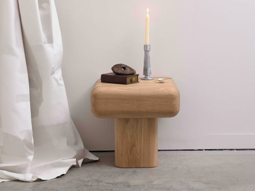 FAYE TOOGOOD STUDIO ROLL NIGHTSTAND H18.9" x W19.7" x D17.7"