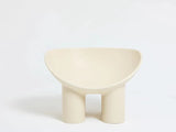 Load image into Gallery viewer, FAYE TOOGOOD ROLY-POLY CHAIR / CREAM H24” x D23.2” x W33. 5” x SH13&quot;
