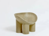 Load image into Gallery viewer, FAYE TOOGOOD ROLY-POLY CHAIR / RAW H24” x D23.2” x W33. 5” x SH13&quot;
