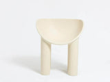 Load image into Gallery viewer, FAYE TOOGOOD ROLY-POLY DINING CHAIR / CREAM H29.5” x D19.7” x W26.8” x SH19&quot;

