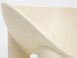 Load image into Gallery viewer, FAYE TOOGOOD ROLY-POLY DINING CHAIR / CREAM H29.5” x D19.7” x W26.8” x SH19&quot;
