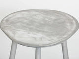 Load image into Gallery viewer, FAYE TOOGOOD SPADE  STOOL CAST ALUMINUM SH17.5” x Ø16&quot;
