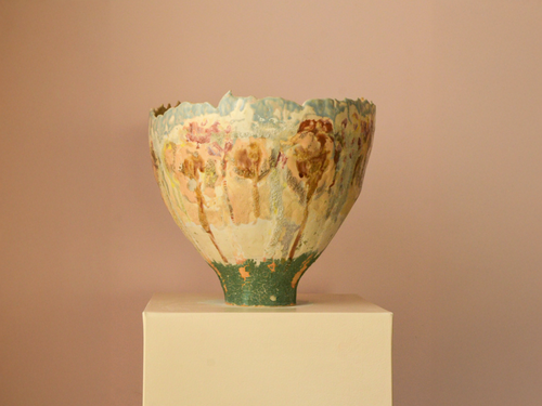 SASHA COURT FLOWER MOON VESSEL H10" x Ø10"