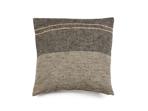 LIBECO FRANCIS STRIPE  LINEN/COTTON PILLOW 25” x 25"