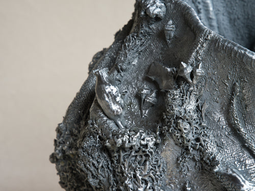 MARCIN RUSAK TEPHRA VASE H18.1" x W15" x D14.2"