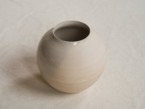 JODIE FRIED VESSEL NO.23 / SAND H3.5"