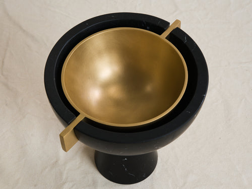 APPARATUS NEO VESSEL / NERO KINITRA H10.5" x Ø10.5"