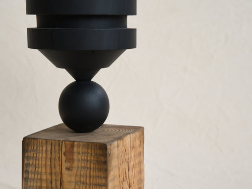 ZLATA KORNILOVA CLOSE TO HEART VESSEL 50 / BLACK H19.5" x Ø6.6"