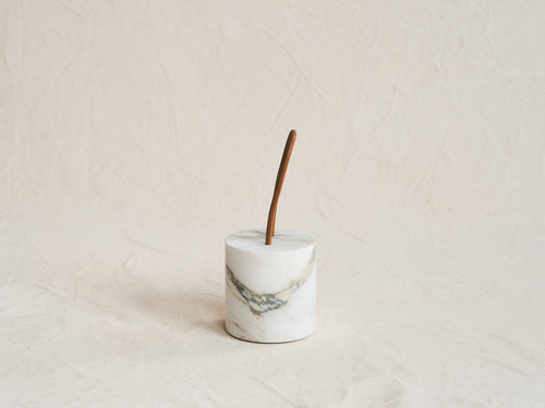 MICHAËL VERHEYDEN CALLEPORTE DOOR STOPPER / BRECCIA PONTIFICIA Ø5" x H5"