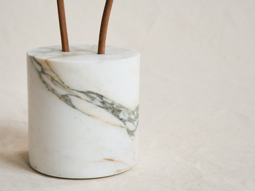 MICHAËL VERHEYDEN CALLEPORTE DOOR STOPPER / BRECCIA PONTIFICIA Ø5" x H5"