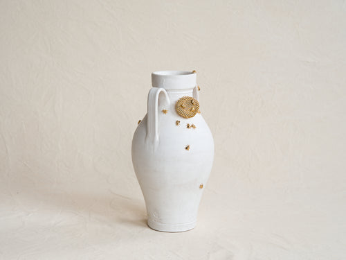 MARCANTONIO DE RERUM NATURA BEES VASE / 2 Ø10.5" x H20.2"