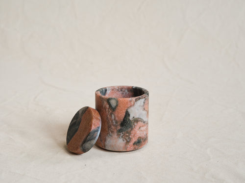 MICHAEL VERHEYDEN MEDIUM CONTAINER / SALMON ROYAL H5" x Ø4"