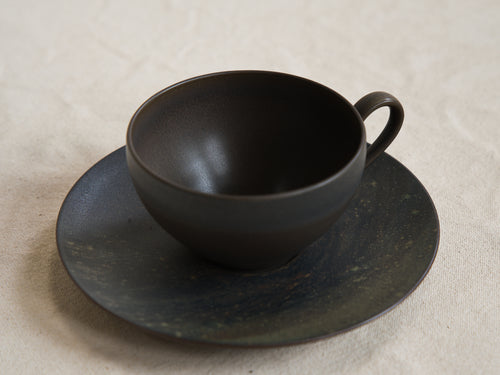 NORITAKE HOSHIKAGE TEACUP + SAUCER