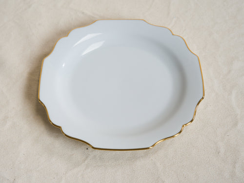 AUGARTEN BELVEDERE GOLD RIM DINNER PLATE Ø10.6"