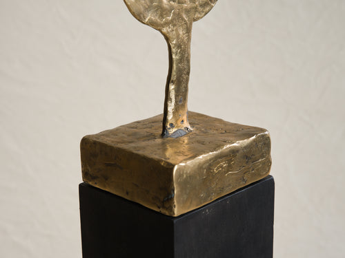 HERMA DE WIT SMALL ABSTRACT 03 BRONZE H16" x W6.3" x D4.2" **