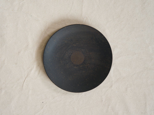 NORITAKE HOSHIKAGE COUPE SALAD PLATE / BROWN Ø9"