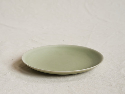 CECILE PREZIOSA MEDIUM PLATE / MOSS GREEN H.78" X Ø7.8"