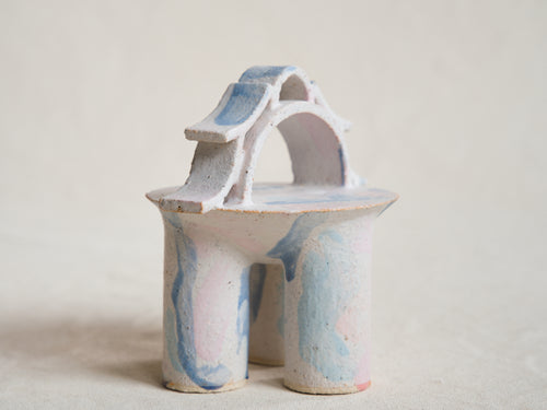 CATHERINE DIX PETIT TEMPLE SCULPTURE NO.13 H6" x Ø5"