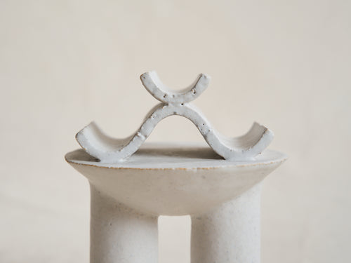 CATHERINE DIX PETIT TEMPLE SCULPTURE NO.1 H6.2" x Ø5"