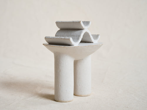 CATHERINE DIX PETIT TEMPLE SCULPTURE NO.1 H6.2" x Ø5"