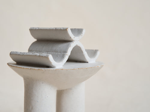 CATHERINE DIX PETIT TEMPLE SCULPTURE NO.1 H6.2" x Ø5"