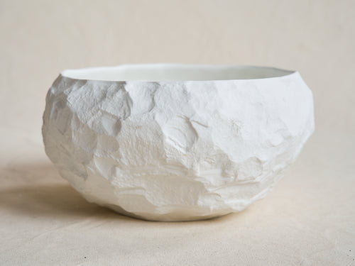 1882 Ltd MAX LAMB CROCKERY XL DEEP BOWL / WHITE Ø11" X H6.3"