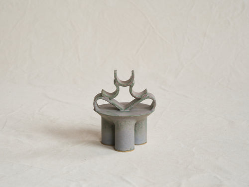 CATHERINE DIX PETIT TEMPLE SCULPTURE NO.8 H6.2" x Ø5"