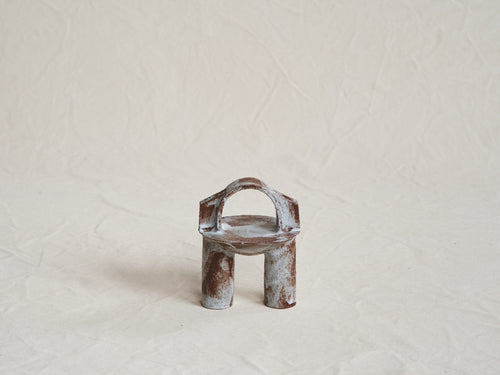 CATHERINE DIX PETITE ARCHITECTURE SCULPTURE NO.20 H6.5" x Ø5"