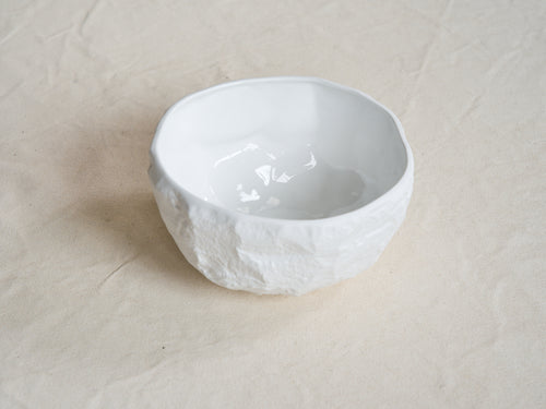 1882 Ltd MAX LAMB CROCKERY LARGE DEEP BOWL / WHITE Ø7.25"x H4"