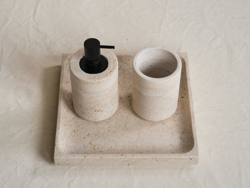 MICHAËL VERHEYDEN HOSPITALITY 3 PCS SET / TRAVERTINE BEIGE