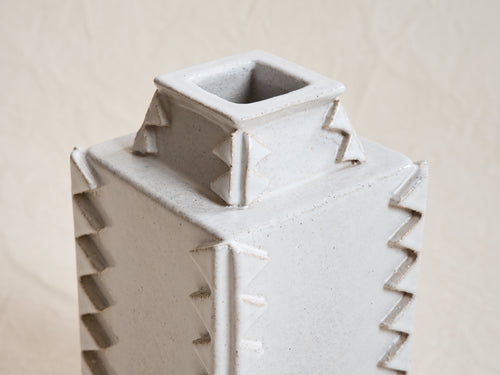 MATTHEW WARD RIC RAC VASE H13" x Ø7"