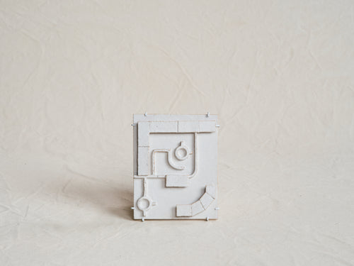 CATHERINE DIX WALL SCULPTURE / SMALL W9" x H7.3" x D1.4"