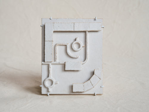 CATHERINE DIX WALL SCULPTURE / SMALL W9" x H7.3" x D1.4"