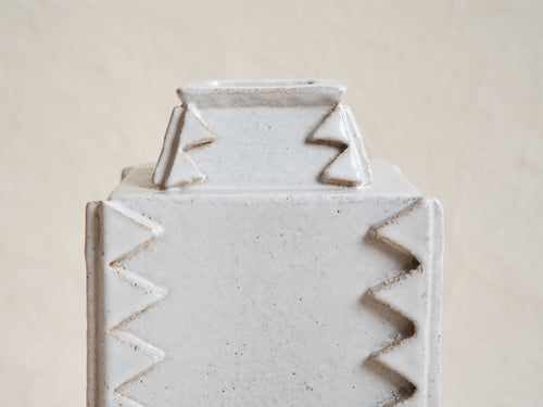 MATTHEW WARD RIC RAC VASE H13" x Ø7"