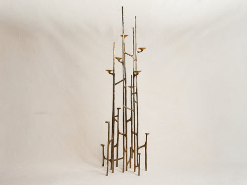 MARY BRŌGGER STANDING CANDLE HOLDER / BRONZE