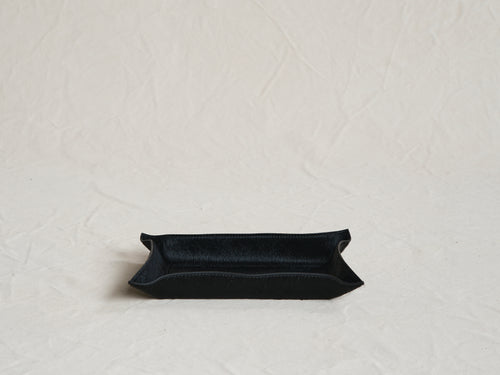 GIOBAGNARA JACK SUEDE VALET TRAY / RECTANGLE  L12” x W8"