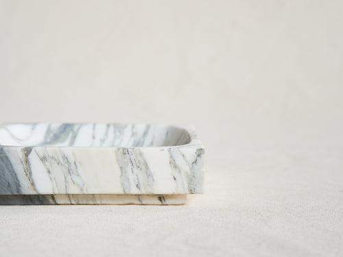 MICHAEL VERHEYDEN SMALL SQUARE TRAY / LAGUNA L6” x W6” x H1.5”