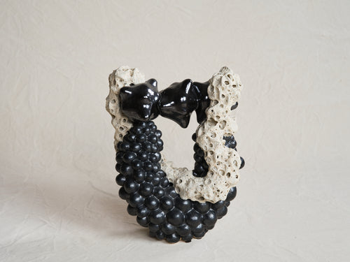 TESSA EASTMAN CRESENT LUMINESCENCE VESSEL L14" x W7" x H18.8"