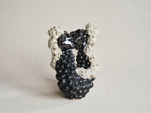 TESSA EASTMAN CRESENT LUMINESCENCE VESSEL L14" x W7" x H18.8"