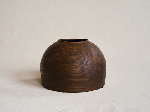 MACIEJ GASIENICA GIEWONT WOODEN OBJECT 2025/1 H8" x Ø10"