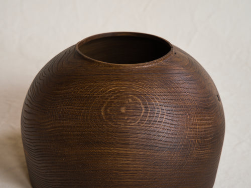 MACIEJ GASIENICA GIEWONT WOODEN OBJECT 2025/1 H8" x Ø10"