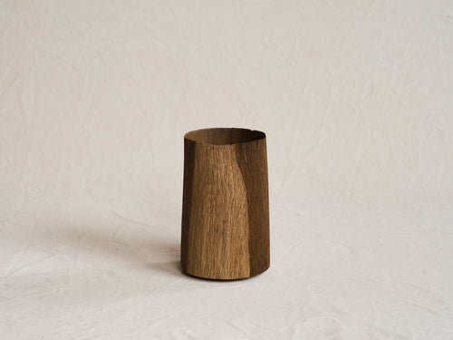 MOSS STUDIO TAPERED CYLINDRICAL VESSEL OLF.03 Ø7" x H10"