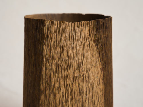 MOSS STUDIO TAPERED CYLINDRICAL VESSEL OLF.03 Ø7" x H10"