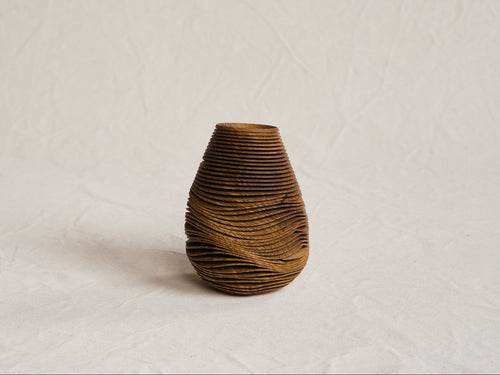 MACIEJ GASIENICA GIEWONT WOODEN OBJECT 2025/2 H8" x Ø6"