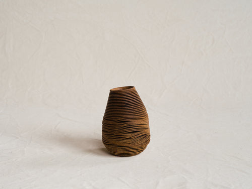 MACIEJ GASIENICA GIEWONT WOODEN OBJECT 2025/2 H8" x Ø6"
