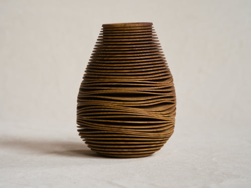 MACIEJ GASIENICA GIEWONT WOODEN OBJECT 2025/2 H8" x Ø6"