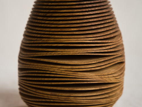 MACIEJ GASIENICA GIEWONT WOODEN OBJECT 2025/2 H8" x Ø6"